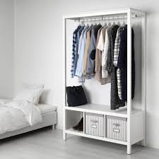 IKEA HEMNES Öppen Garderob - Vit